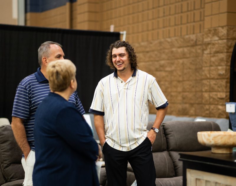 Homeowners and exhibitors at a Nationwide Expos home expo, photo 5