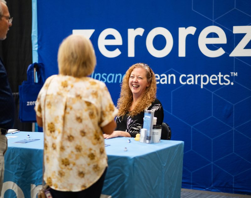 Homeowners and exhibitors at a Nationwide Expos home expo, photo 6